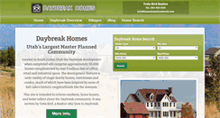 Desktop Screenshot of homesindaybreakutah.com
